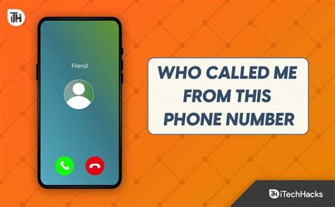 who called me from this phone number